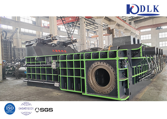 220V Waste Compacting Scrap Baler Machine Customized Size PLC Control 140 Ton