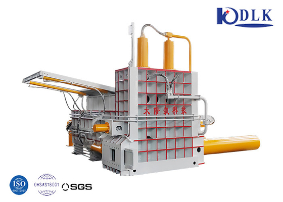 Aluminum Shavings Baler Machine 3P 50Hz Air Cooled Side Pushing Out Waste