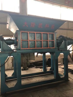 Double-Shaft Shredder Steel Shredder Machine with Compact Structure Low Energy Consumption and High Efficiency