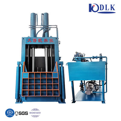 25 Ton Hydraulic Pressure Drive Vertical Baler Machine with Customizable Bale Size for Waste Paper and Plastic Bottles