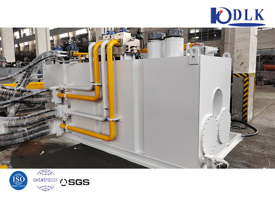 Aluminum Shavings Baler Machine 3P 50Hz Air Cooled Side Pushing Out Waste