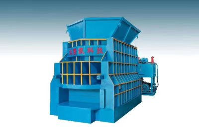 WS-1000 Horizontal Container Shear with 15-25t/H Production Rate 360kw Power for Scrap Recycling