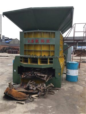 WS-630 Horizontal Metal Shear with 6300KN Max Cutting Force 1400mm Blade Length and 8-12T/H Production Rate
