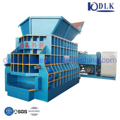WS-630 Presse à ciseler horizontale pour ferraille avec une force de coupe maximale de 6300KN, une longueur de lame de 1400mm et un débit de production de 8-15T/H